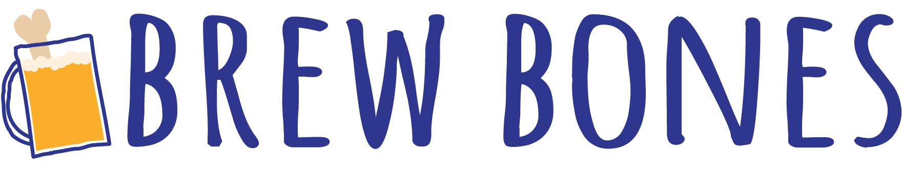 Brew Bones horizontal logo in color